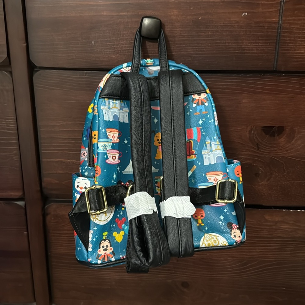 Disney World Park Icons Loungefly Mini Backpack - Picture 2 of 7